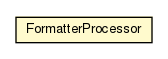 Package class diagram package FormatterProcessor